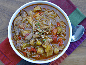 Hearty Spiced Turkey Soup