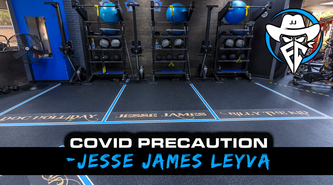 Covid Precaution In The Gym | Jesse James Leyva