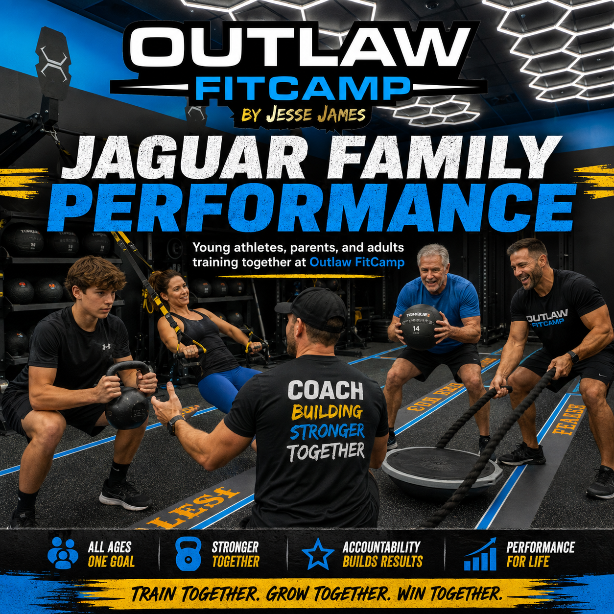 family training Outlaw FitCamp family training
