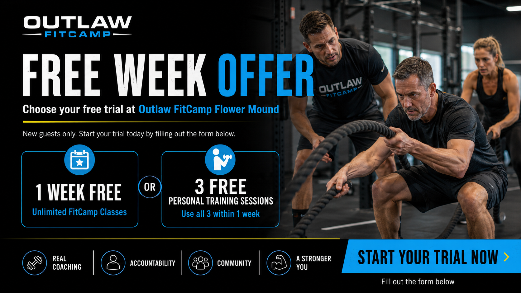 Outlaw FitCamp free week offer