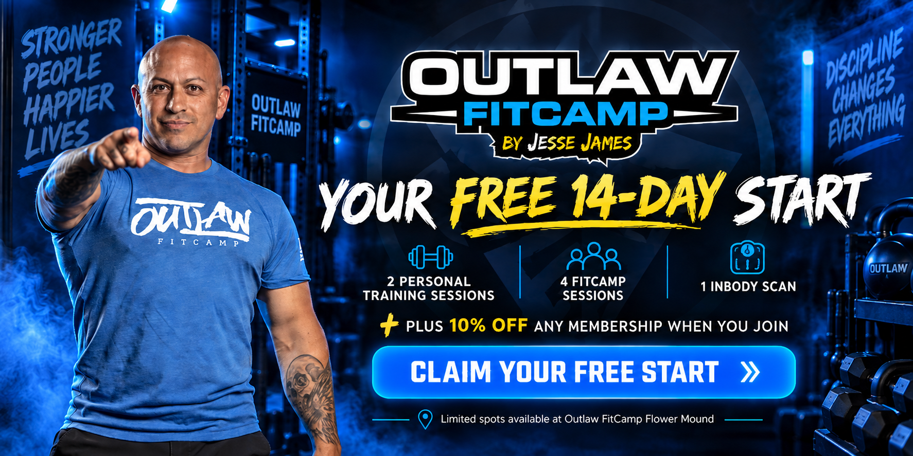 Outlaw FitCamp claim your trial